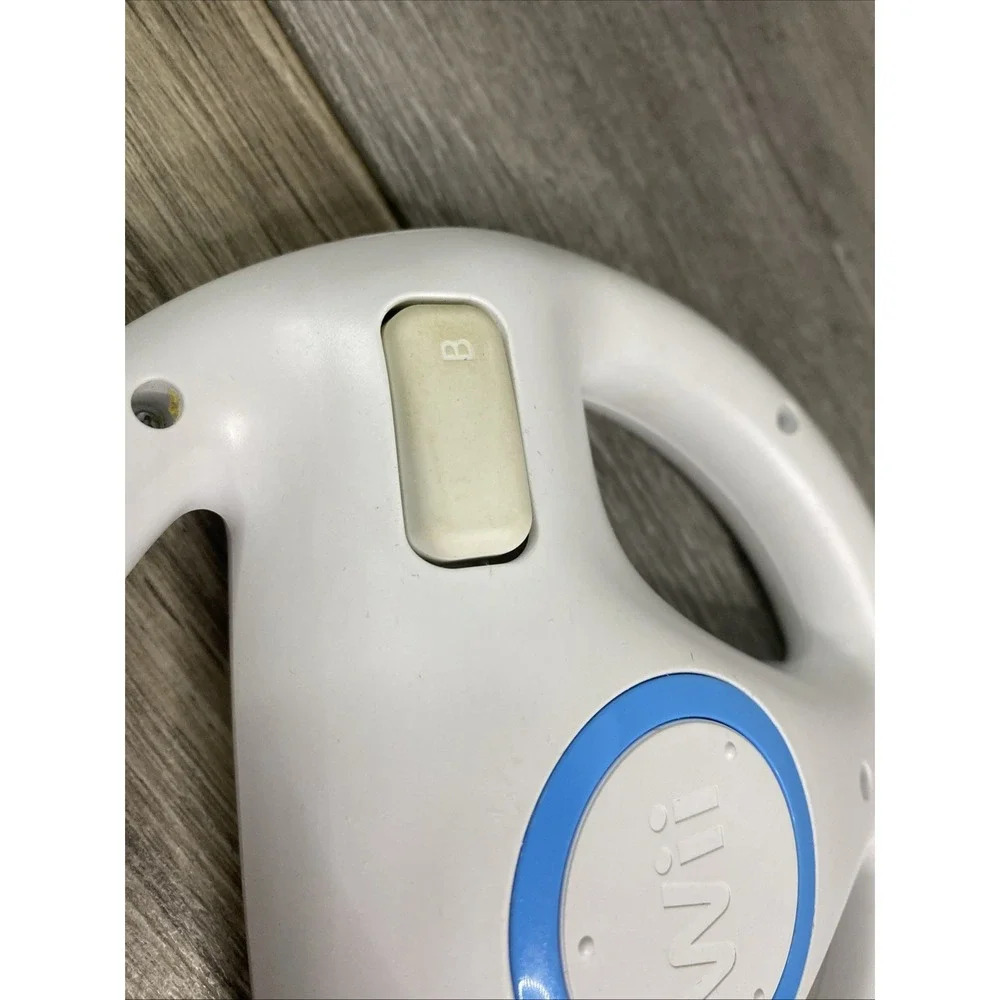 Nintendo Wii Steering Wheel Remote Controller Attachment Mario Kart